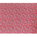 Magenta pink cotton voile fabric with multicolor print in fancy design-D15418 Regal Fabrics