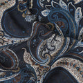Multicolor printed Premium Italian viscose fabric in Paisley design-D12366 Regal Fabrics