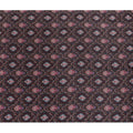 Black synthetic crepe fabric with multicolor print in floral design-D15027 Regal Fabrics