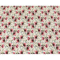 Cream viscose fabric with multicolor print in floral design-D12256 Regal Fabrics