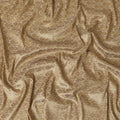 Tortilla brown silk brocade with brown and gold metallic lurex in paisley design-D11341