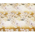 White Premium Italian silk chiffon dirac (makmal) fabric with multicolor print having velvet jacquard in floral design-D8697 Regal Fabrics