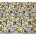 Multicolor printed Premium Italian viscose fabric in floral design-D12370 Regal Fabrics