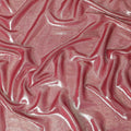 شيفون من الحرير الخالص الفاخر باللون الوردي من خشب الورد مع لوريكس معدني ذهبي بتصميم مخطط -D11415