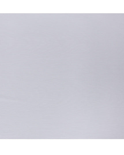 White Premium pure 100% Swiss cotton shirting fabric with blue stripe design-D14680 Regal Fabrics