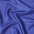 Royal blue plain pure Italian viscose crepe fabric-D8102