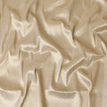 Dark beige silk brocade with gold metallic lurex in floral design-D11326