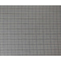 Cloud grey Premium pure English super 150's all wool suiting fabric with beige and blue checks design-D14819