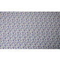 Powder blue blended cotton lawn fabric  with multicolor print in floral design: D-5671 Regal Fabrics