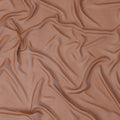 Brown plain silk chiffon fabric-D12929