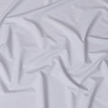 White Premium pure 100% Swiss cotton shirting fabric with blue stripe design-D14680 Regal Fabrics