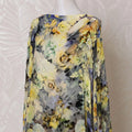 Multicolor Premium pure Italian silk blended velvet makmal dirac fabric in floral design-D15602 Regal Fabrics