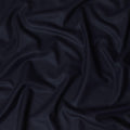 Navy blue plain premium pure English Super 120's Flannel wool suiting fabric-D14809 Regal Fabrics