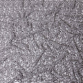 Stone grey guipure lace fabric in floral design-11691