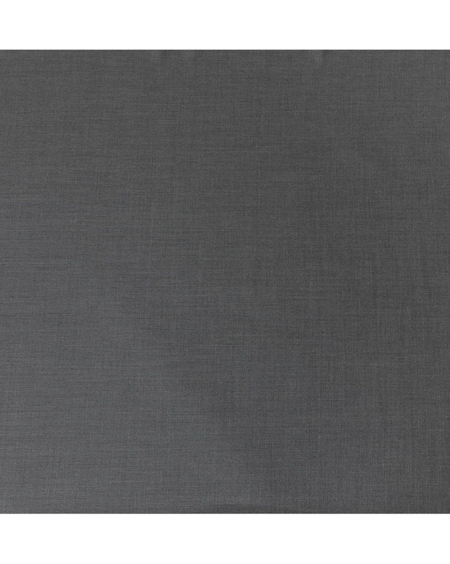 Cloud grey plain Premium super 130's Australian superfine merino wool suiting fabric-D11442