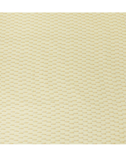 قماش شيفون حريري فرنسي (فرنساوي) أصفر ذهبي فاخر مع نفس اللون من الفيسكوز والوركس المعدني الذهبي والفضي بتصميم فاخر -D14221