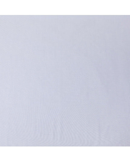 Silver grey 100% cotton shirting fabric with baby blue dots in self design-D10830 Regal Fabrics