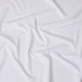 White Premium pure 100% Swiss cotton shirting fabric with same tone jacquard in self design-D14675