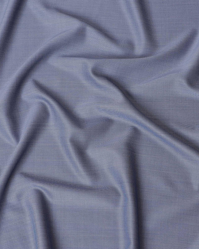Baby blue plain premium pure Italian Super 120's all wool suiting fabric-D14811