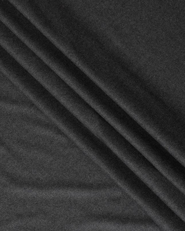 رمادي فحمي عادي ممتاز نقي إنجليزي صوف فلانيل 120 قماش مناسب-D14810