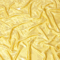 Tuscany yellow Premium pure silk crepe fabric with same tone jacquard and gold metallic lurex in dot design-D14634 - Regal Fabrics