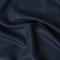 Navy blue English super 120's fine merino wool suiting fabric in self design Regal Fabrics