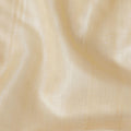 Beige plain blended tussar silk fabric-D12246