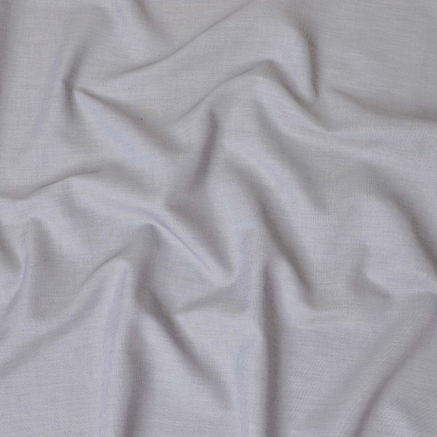 قماش القمصان القطني السويسري الفاخر بنسبة 100% باللون الرمادي السحابي -D13085