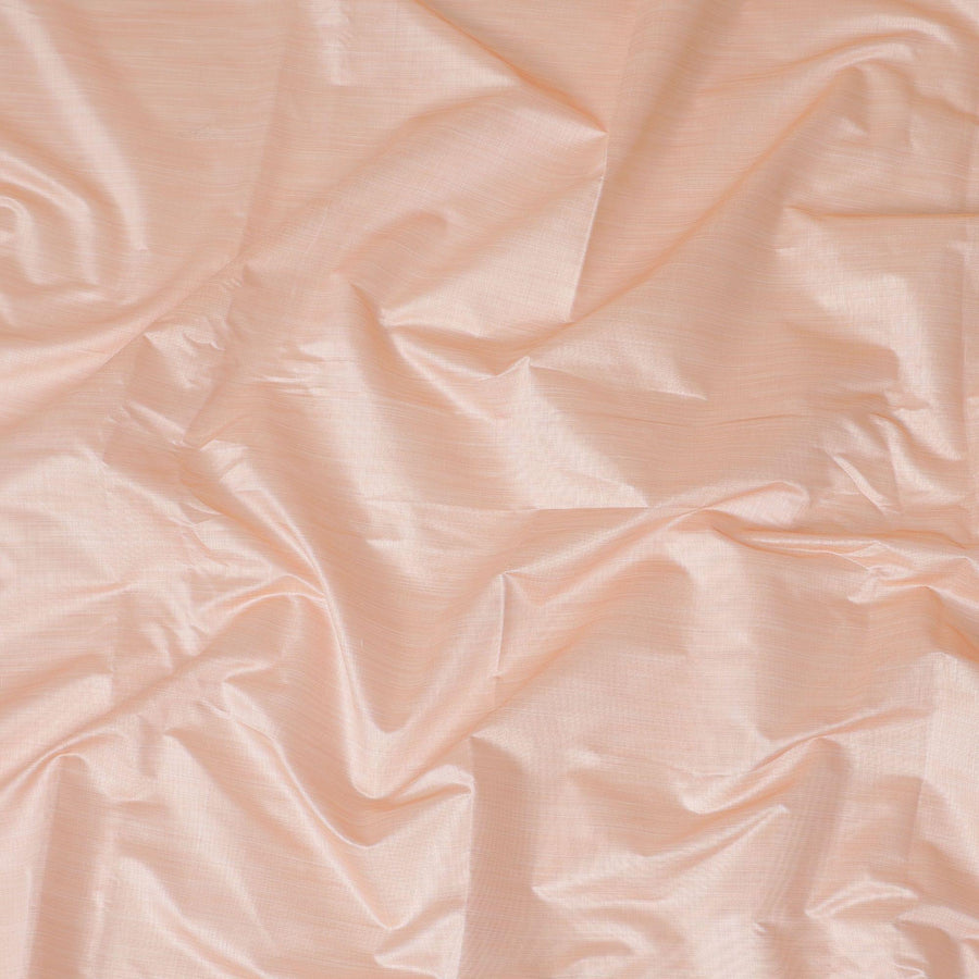 Peach Plain synthetic brocade fabric-D14144 Regal Fabrics