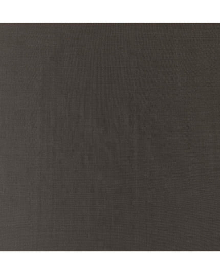 Iron grey Premium super 120's Italian all wool suiting fabric in self design-D10807