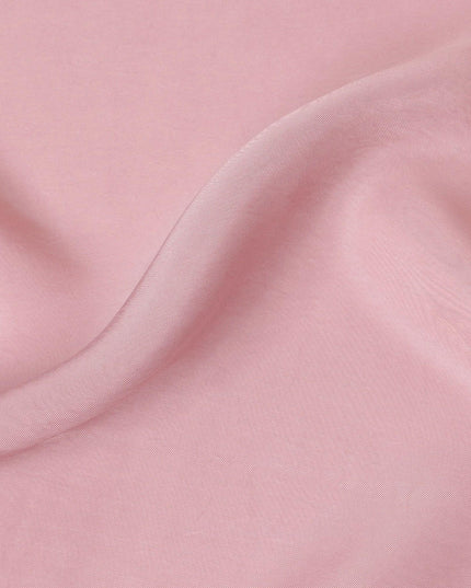 قماش كوبرو عادي وردي مرجاني قابل للتحلل بنسبة 100% -D13955