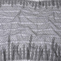 Stone grey nylon tulle fabric with same tone embroidery in fancy design-D11713 Regal Fabrics