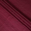 Magenta pink plain blended tussar silk fabric-D12245