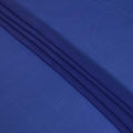 Royal blue synthetic chiffon fabric with same tone metallic lurex in plain design-D13299