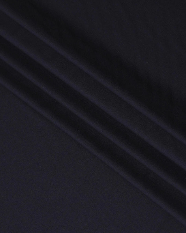 Navy blue plain Premium Italian super 150's all wool suiting fabric-D11429 Regal Fabrics
