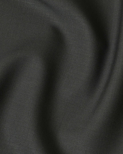 Olive Plain Premium Pure Italian all wool suiting fabric-D14691 Regal Fabrics