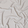 Pearl river grey plain pure Italian viscose crepe fabric-D7885
