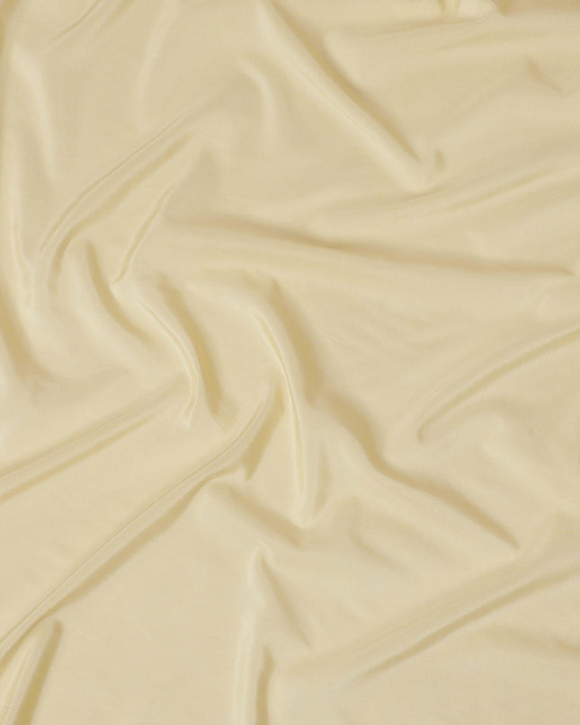 Beige plain synthetic blended cotton fabric-D13002