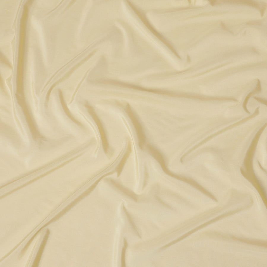 Beige plain synthetic blended cotton fabric-D13002