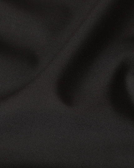 قماش بني فاتح سادة إيطالي ممتاز 150 من الصوف بالكامل - D11426