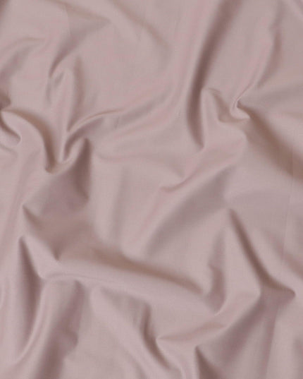 قماش مناسب من القطن المخلوط باللون الوردي البصلي الفاتح -D7267