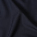 Navy blue plain Premium pure Italian super 150's all wool suiting fabric-14807