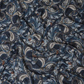 Multicolor printed Premium Italian viscose fabric in Paisley design-D12366 Regal Fabrics