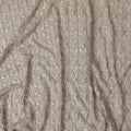 Gold nylon tulle fabric with same tone embroidery and sequins in fancy design-D6016 Regal Fabrics