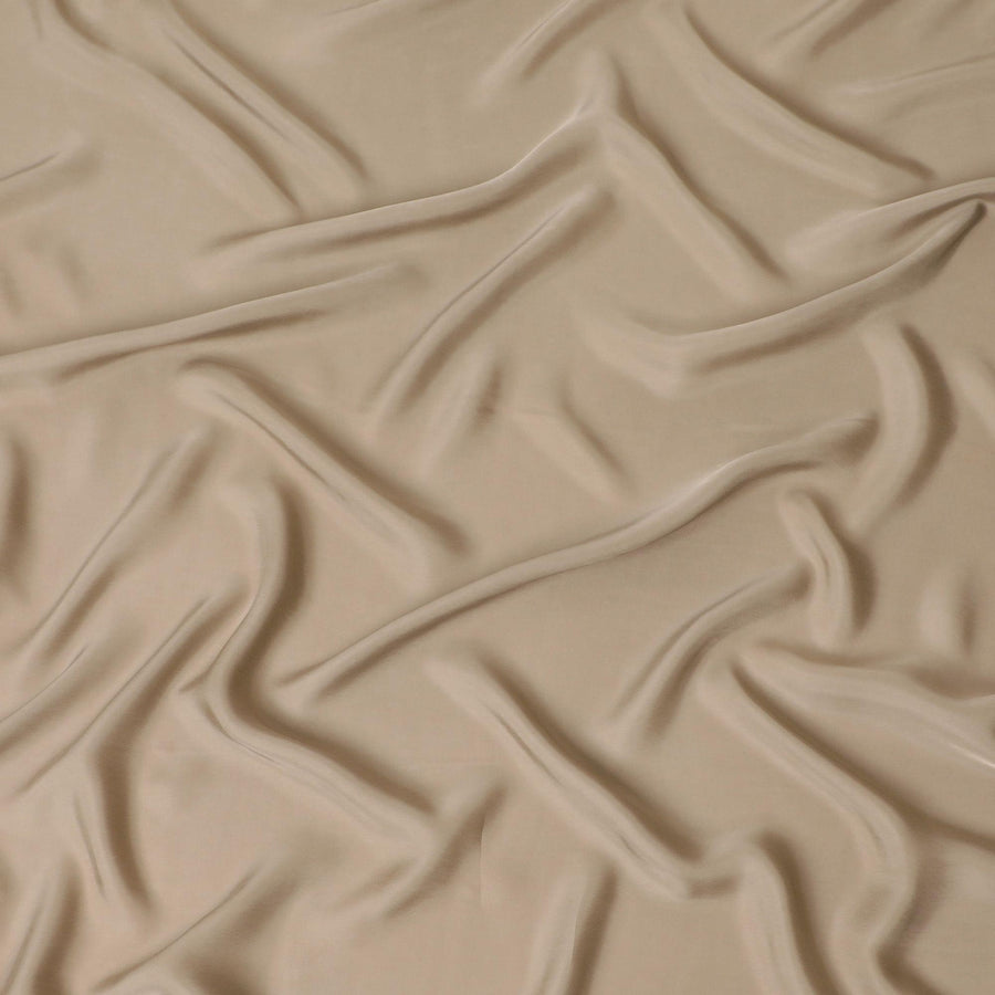 قماش كوبرو قابل للتحلل البيولوجي بنسبة 100% باللون البيج -D13951