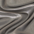 Olive green plain premium pure French (Fransawi) silk chiffon fabric with same tone metallic lurex-D12709