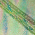 Multicolor Premium pure printed silk chiffon fabric with gold and silver metallic lurex in abstract design-D12432 Regal Fabrics