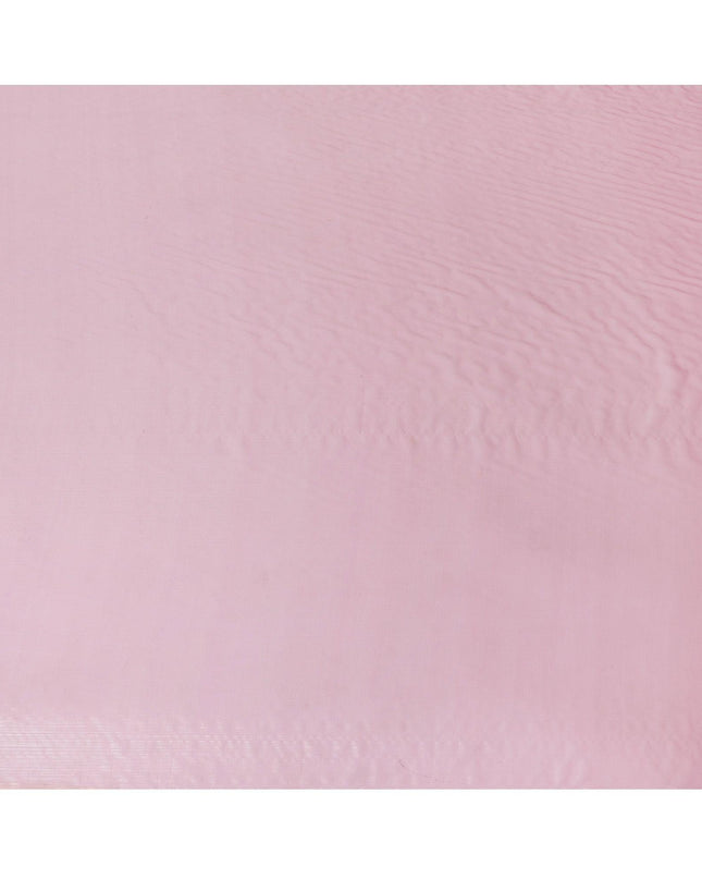 Hot pink plain French lame silk chiffon fabric with shiny finish-D6480