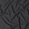 Dark charcoal grey Premium pure English super 120's all wool suiting fabric with grey stripe design-D14823 Regal Fabrics