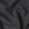 Dark charcoal grey Premium pure English super 120's all wool suiting fabric with grey stripe design-D14823 Regal Fabrics